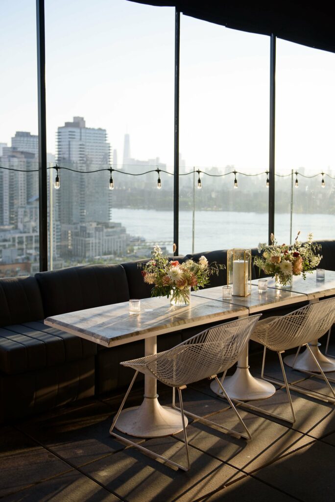 Chi and Andy’s wedding at Westlight at The William Vale Hotel in Williamsburg Brooklyn, New York City.