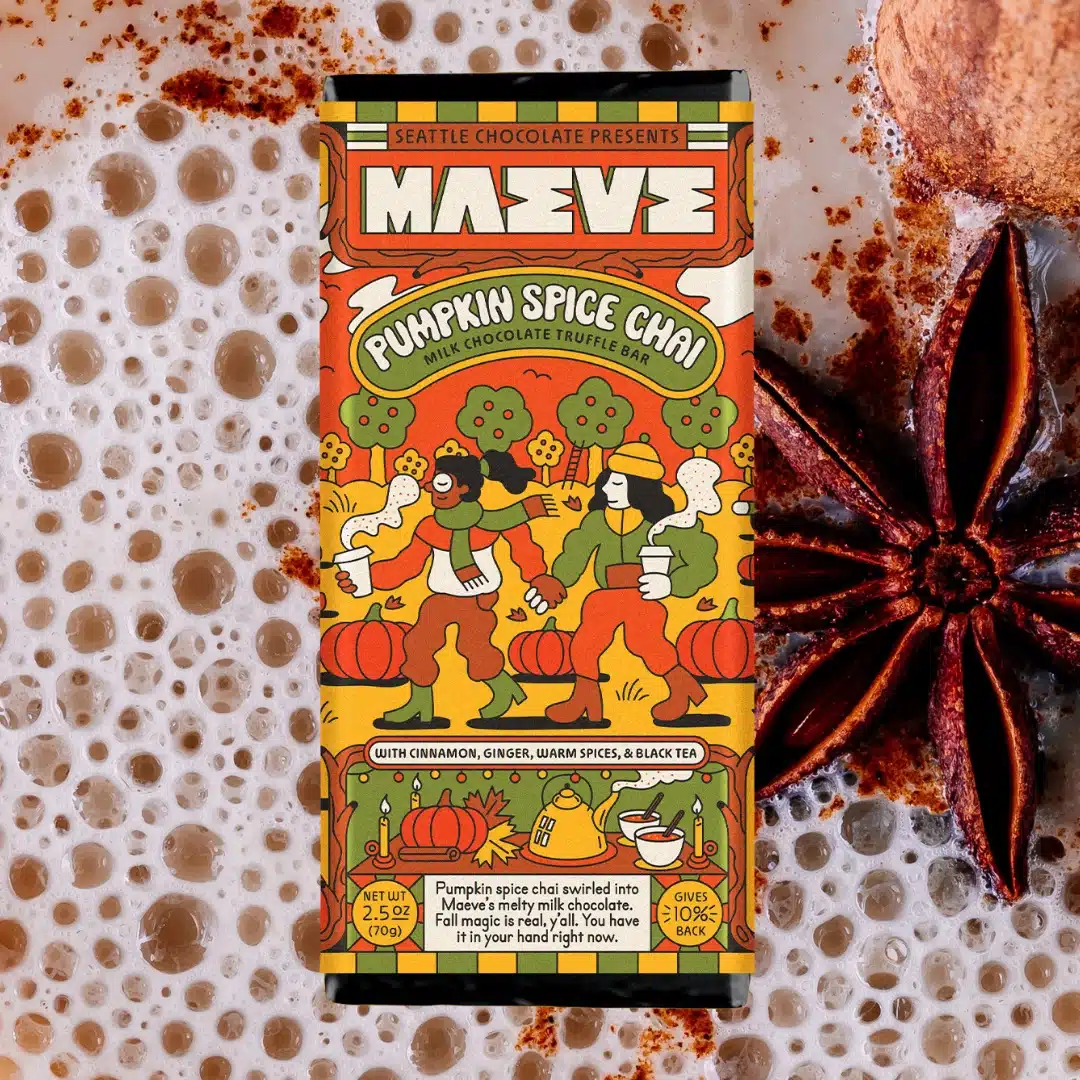 Pumpkin Spice Chai Truffle Bar - Image 2