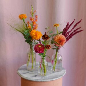 Autumn Bud Vase Set