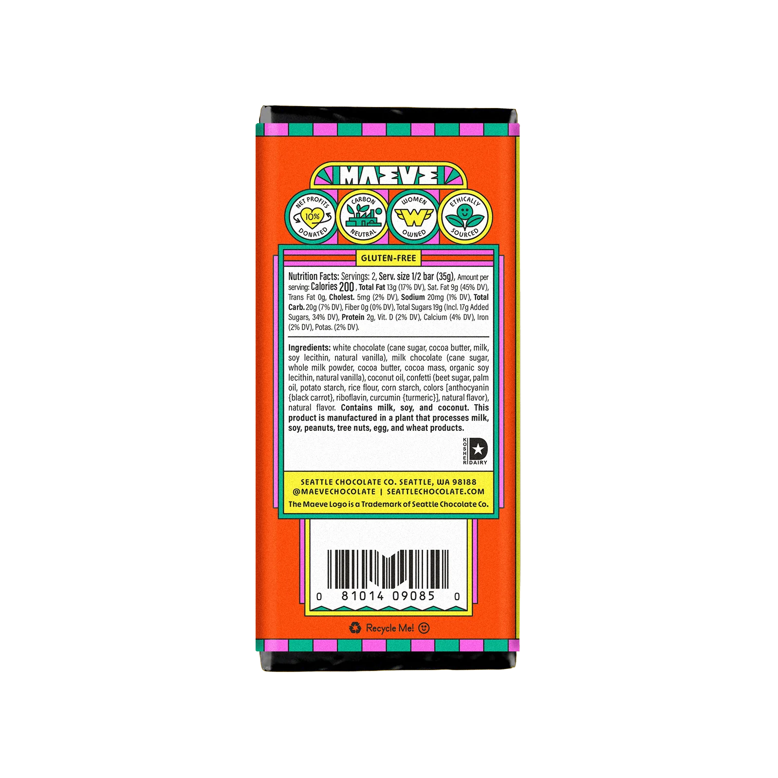 Sip! Sip! Hooray Truffle Chocolate Bar - Image 11