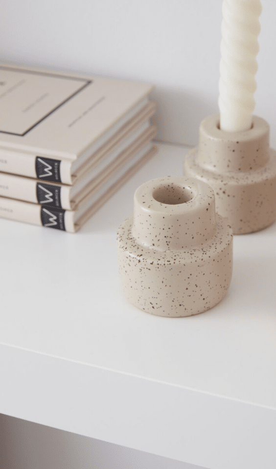 Speckled Candle Holder - Image 2